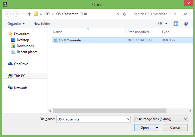 create a bootable usb drive from a dmg file on windows